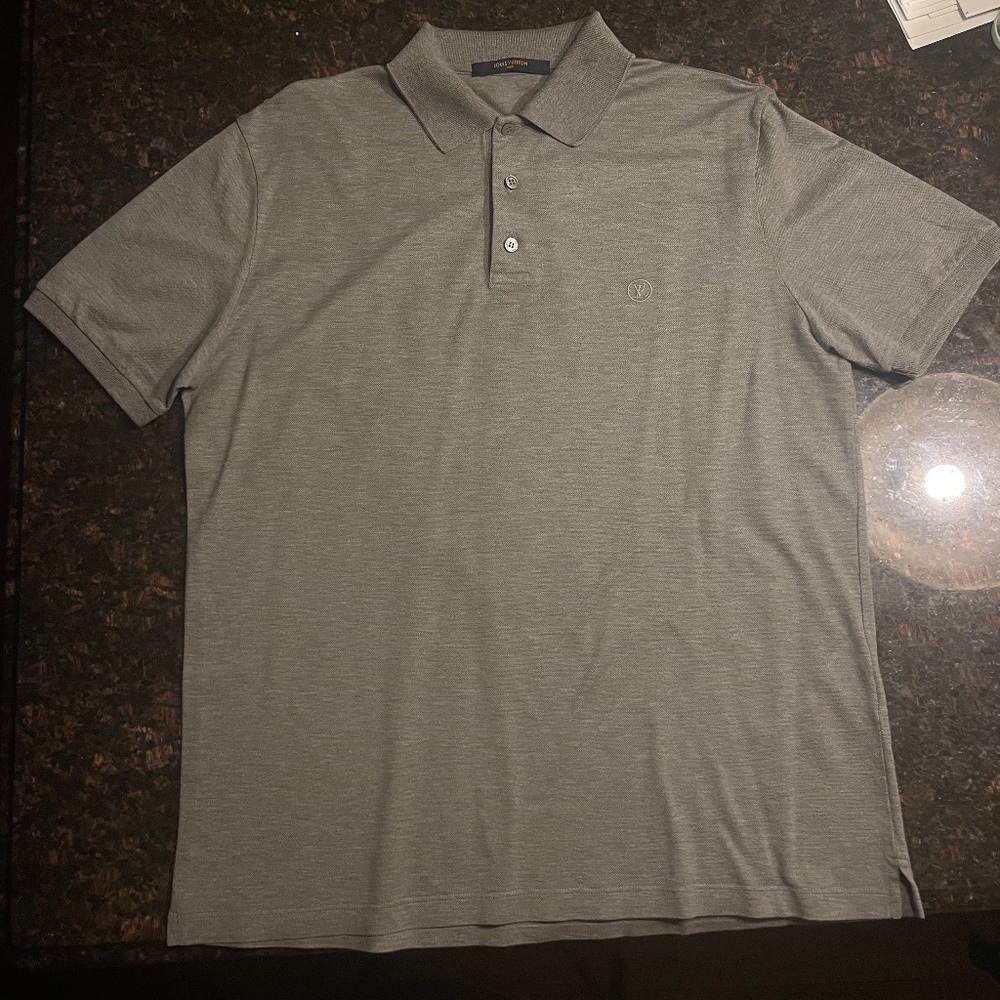 Louis Vuitton Mens Classic S/S Pique Polo US Size Large